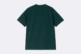 Carhartt WIP Wmns Schooling T-Shirt Deep Lagoon