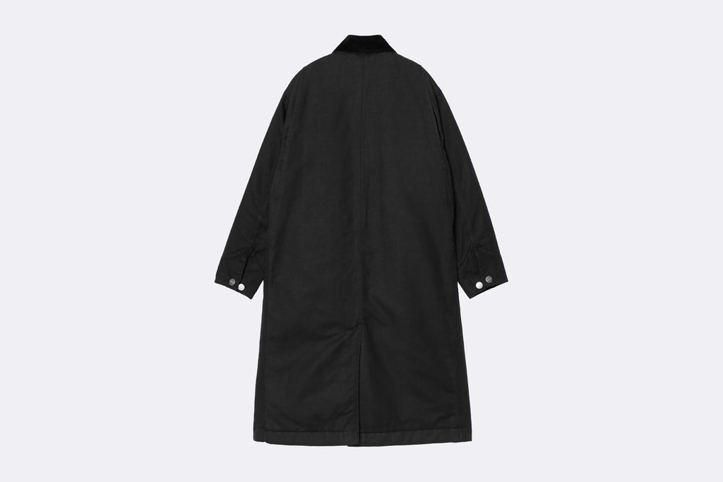 Carhartt WIP Wmns Webster Coat Black Black Stone washed