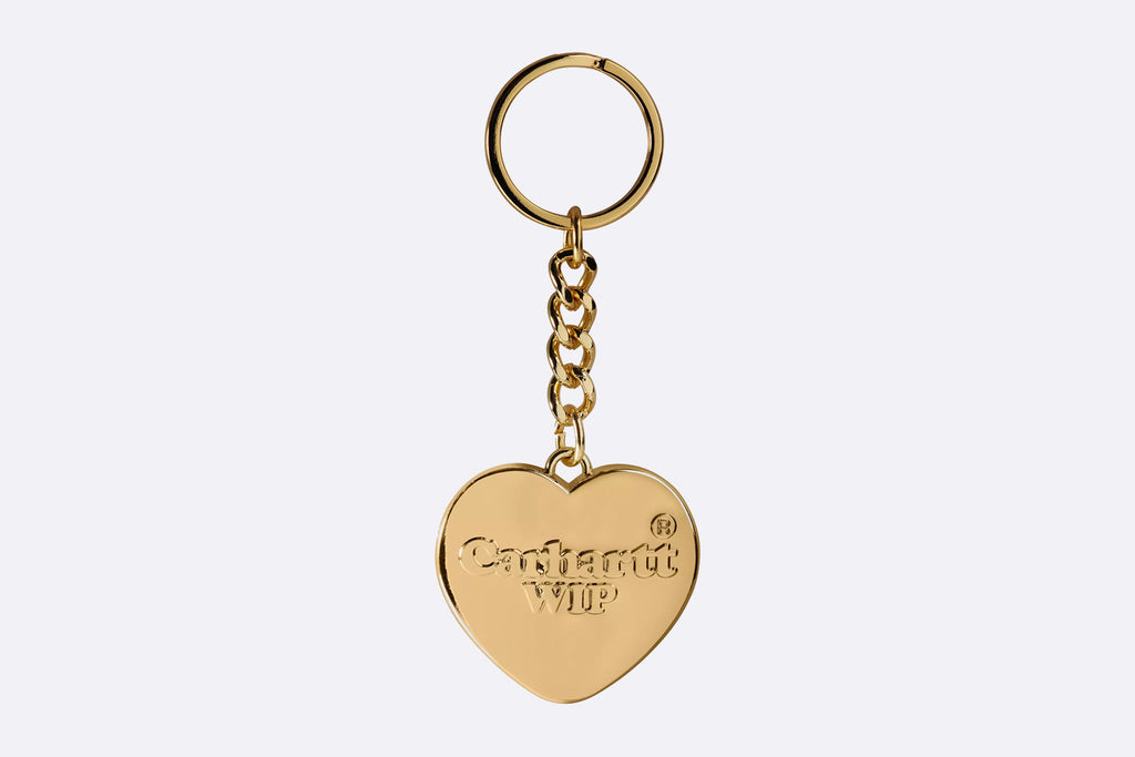 Carhartt Wip Heart Keychain Zin Alloy Gold