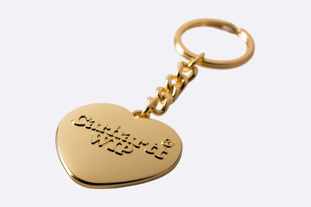 Carhartt Wip Heart Keychain Zin Alloy Gold