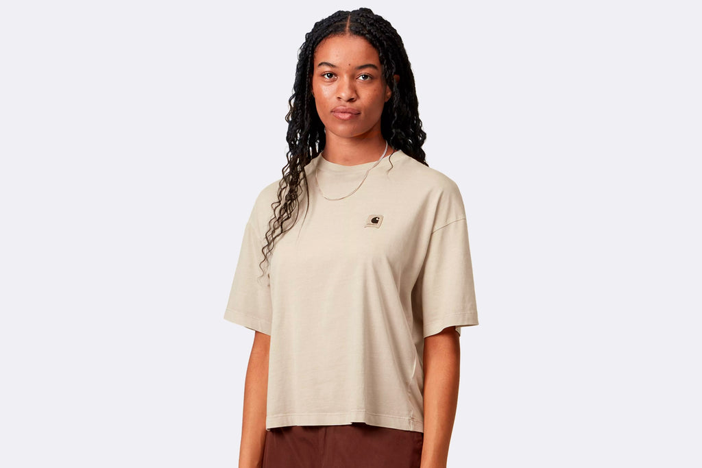 Carhartt WIP Wmns Nelson Tee Fleur De Sel
