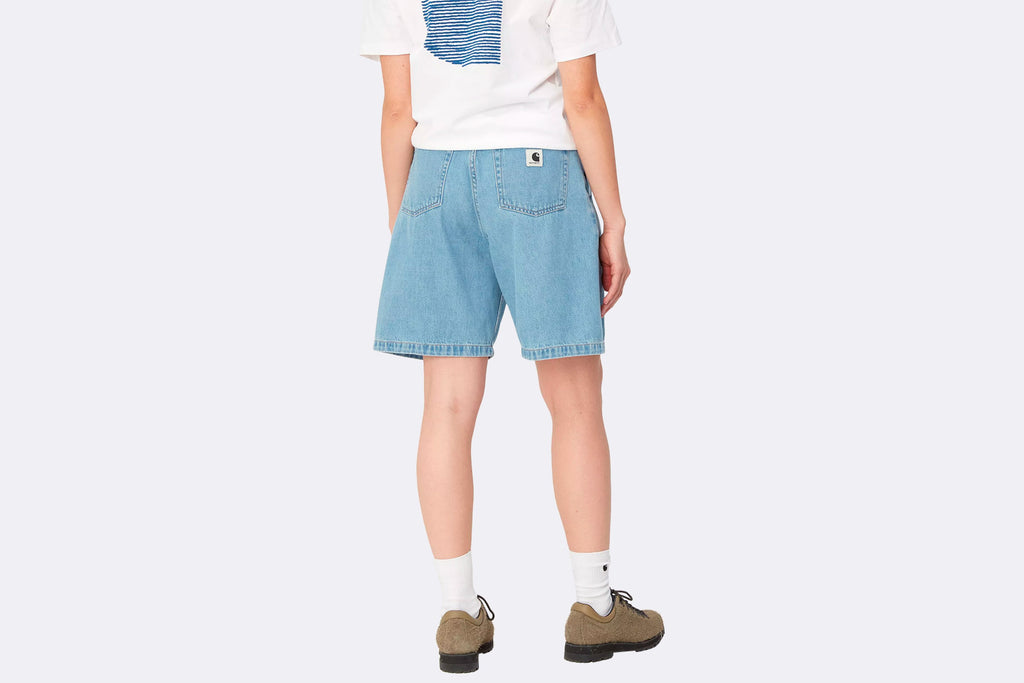 Carhartt WIP Wmns Alta Short Blue Stone Bleached