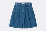 Carhartt WIP Wmns Alta Short Blue Stone Washed
