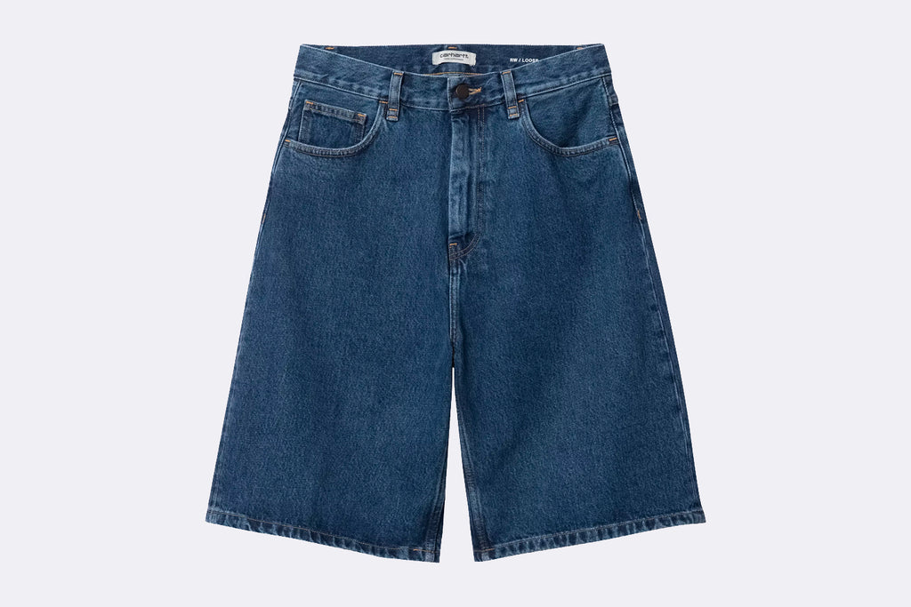 Carhartt WIP Wmns Brandon Short Blue Stone Washed