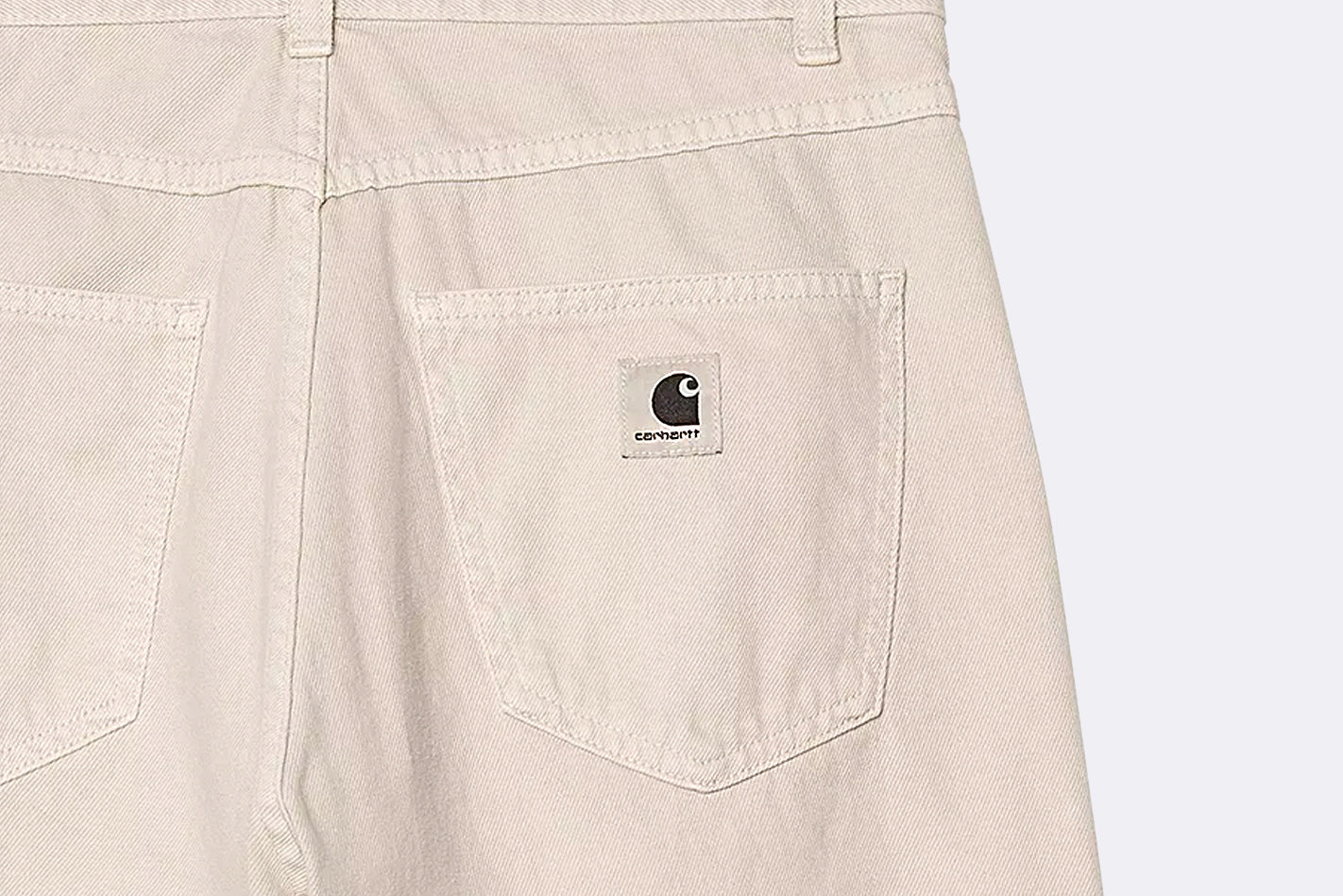 Carhartt WIP Wmns Brandon Pant Fleur De Sel Stone Dyed