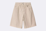 Carhartt WIP Wmns Brandon Short Fleur De Sel Stone Dyed