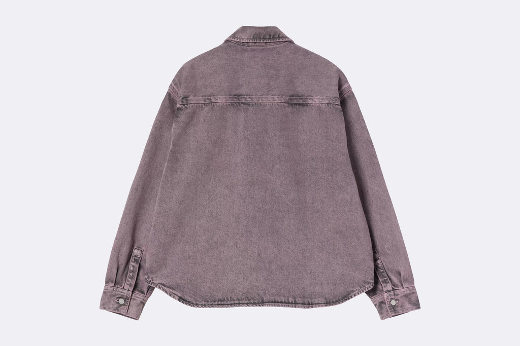Carhartt WIP Wmns Georgia Shirt Black / Hortensia