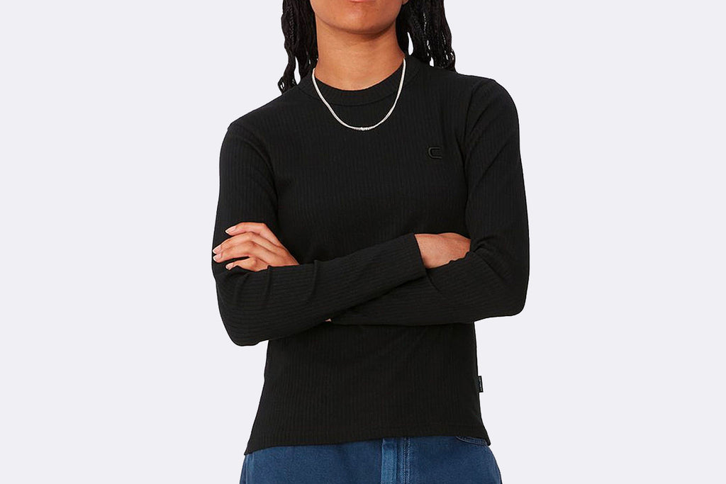 Carhartt WIP Wmns L/S Serena T-shirt Black