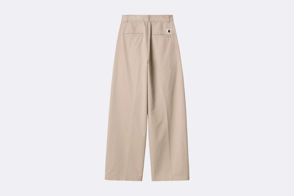 Carhartt WIP Wmns Leola Pant Dusky Beige Stone Washed