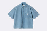 Carhartt WIP Wmns Lovilia Shirt Blue bleached