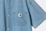 Carhartt WIP Wmns Lovilia Shirt Blue bleached