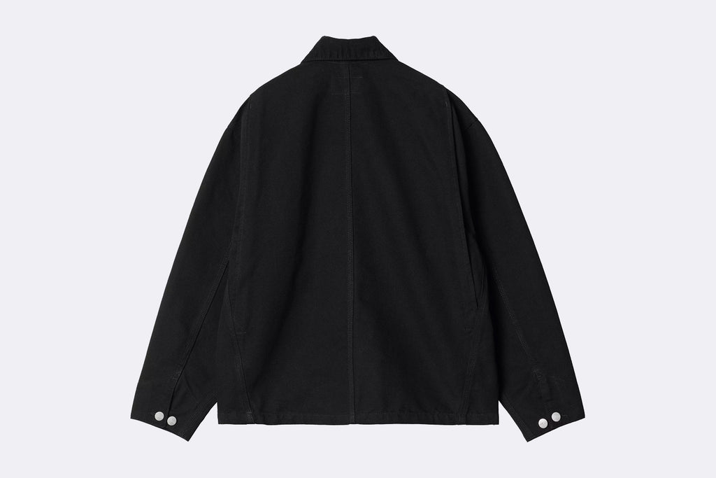 Carhartt WIP Wmns Og Michigan Coat Black Rinsed