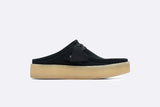 Clarks Originals WallabeeCup Lo Black Sde Wlined