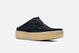 Clarks Originals WallabeeCup Lo Black Sde Wlined