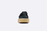 Clarks Originals WallabeeCup Lo Black Sde Wlined