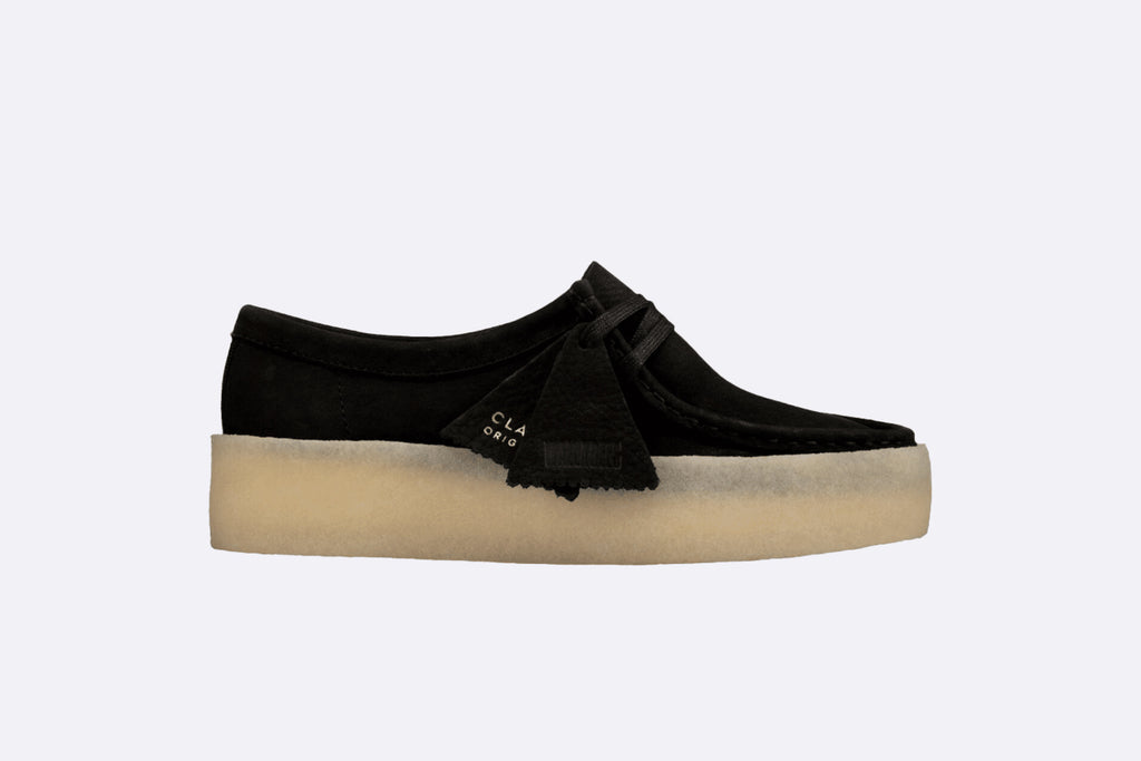 Clarks Originals Wmns Wallabee Cup Black Nobuck