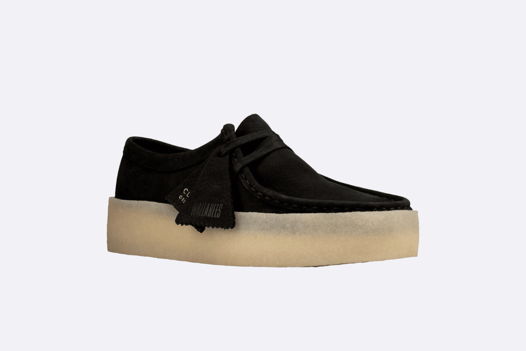 Clarks Originals Wmns Wallabee Cup Black Nobuck
