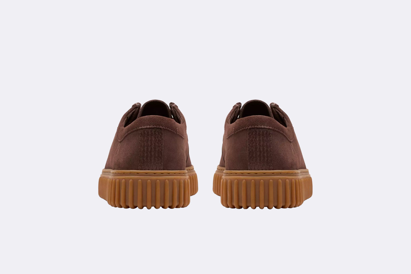 Clarks Torhill Lo Dark Brown Suede