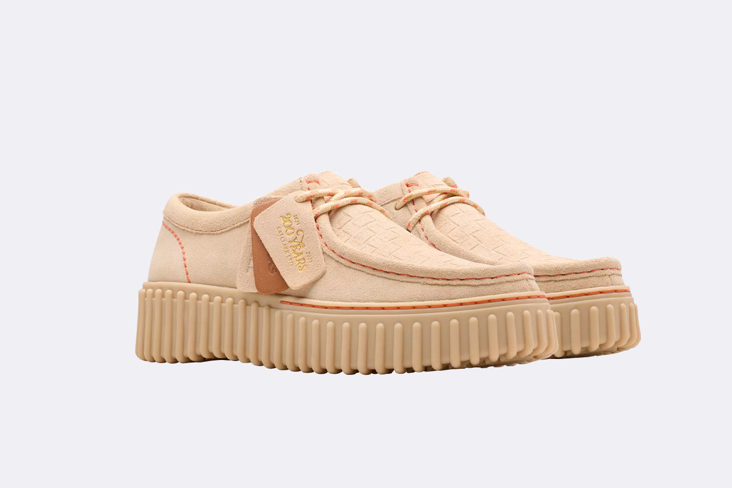 Clarks Wmns Torhill Bee Ecru Suede