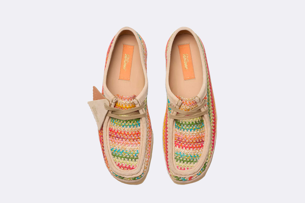 Clarks Originals Wmns Wallabee Multi Raffia