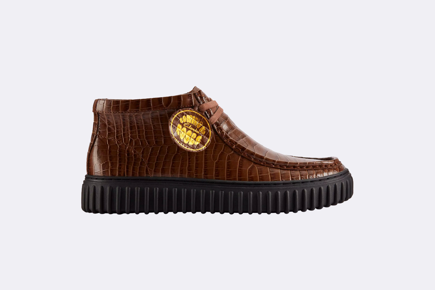 Clarks x Martine Rose Cur Torhill Hi Brown Croc