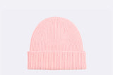 Colorful Merino Wool Hat Faded Pink