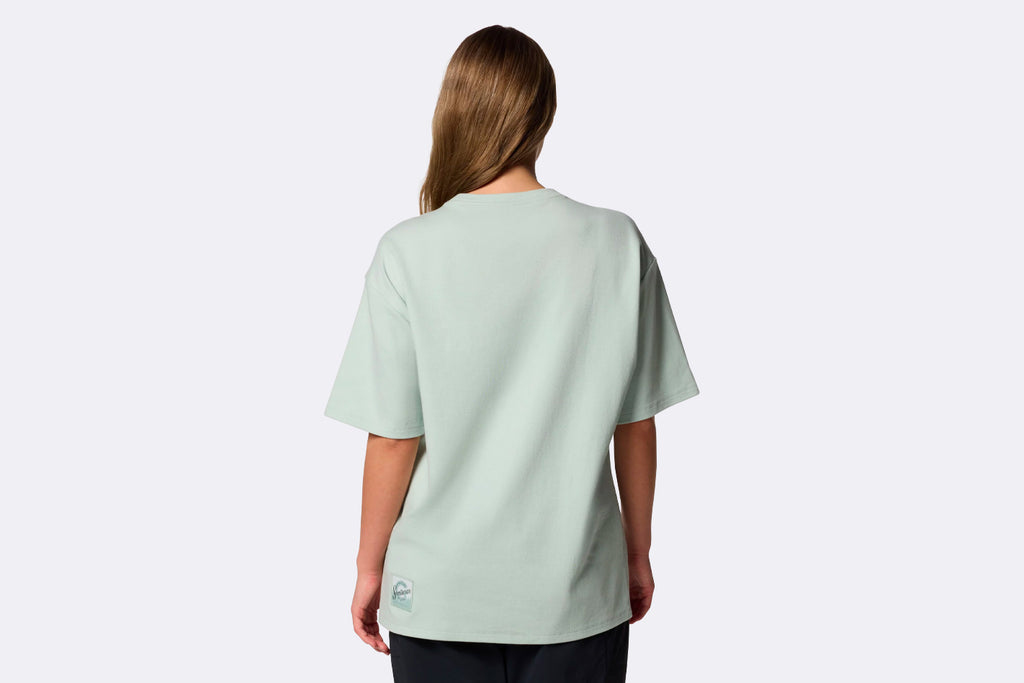 Columbia Cove Beach Pocket Tee Cool Green