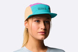 Columbia Creek Side 5 Panel Hat Teal/Razzle/Canoe