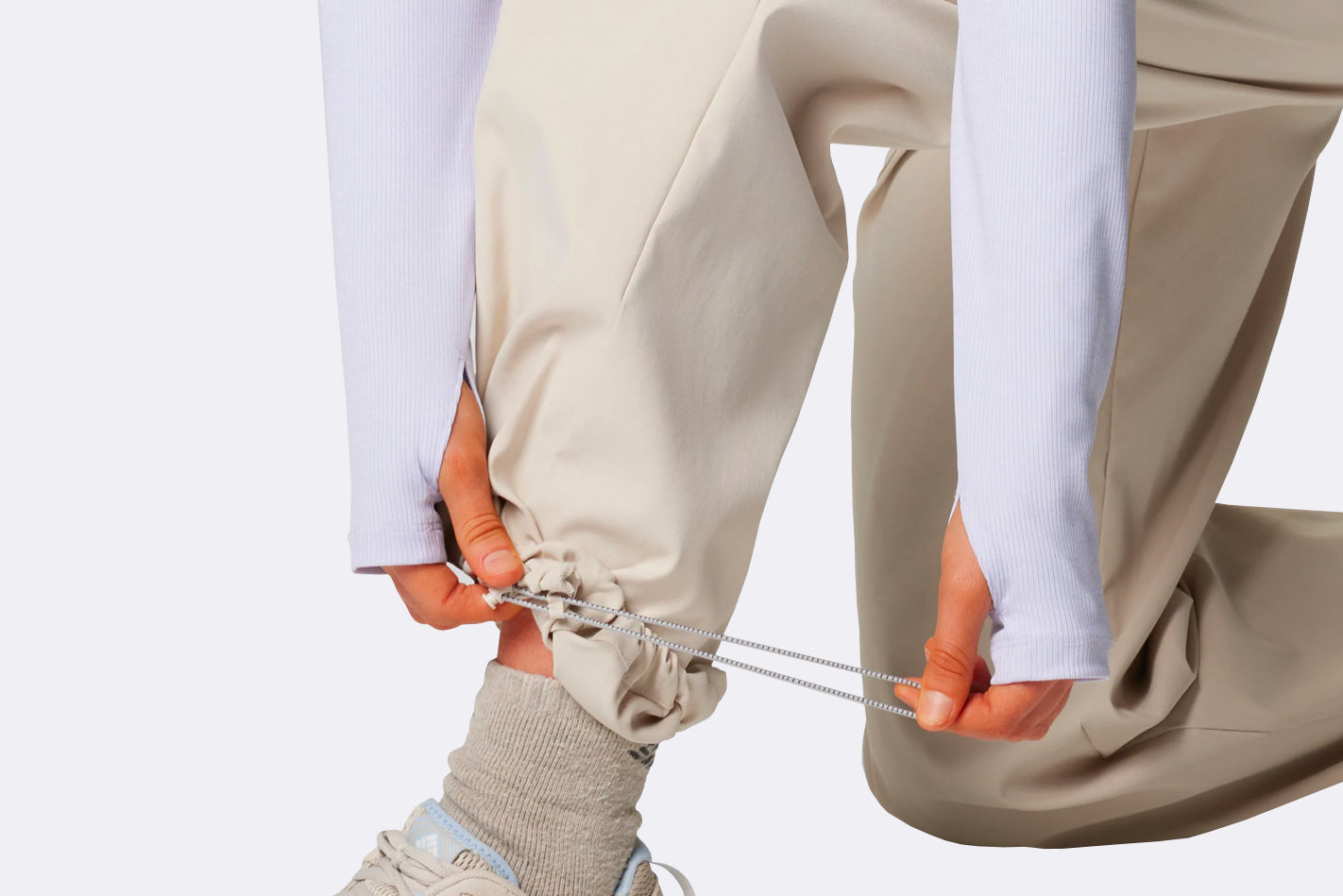 Columbia Wmns Brea Falls Nylon Pants Dark Stone