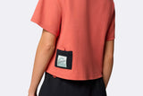Columbia Wmns Cove Beach Cropped Pocket Tee Black