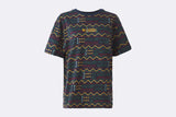 Columbia Wmns Sequoia Grove Printed Tee Collegiate Navy Horizons