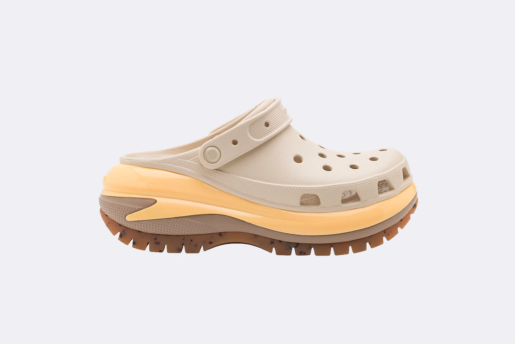 Crocs Classic Mega Crush Clog Almond Tint/Multi