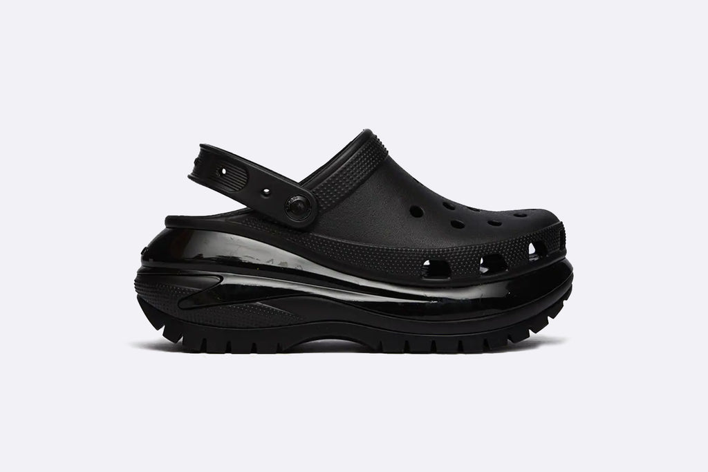 Crocs Classic Mega Crush Clog Black Consuela Store