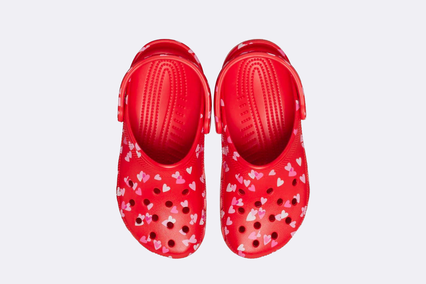 Crocs Classic Valentine Day Clog Cherry Red