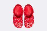 Crocs Classic Valentine Day Clog Cherry Red