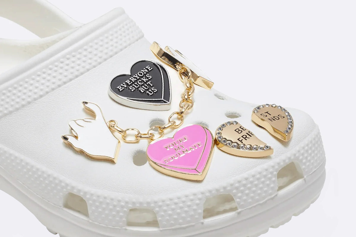 Crocs Jibbitz Charms National Friendship Day 5 Pack