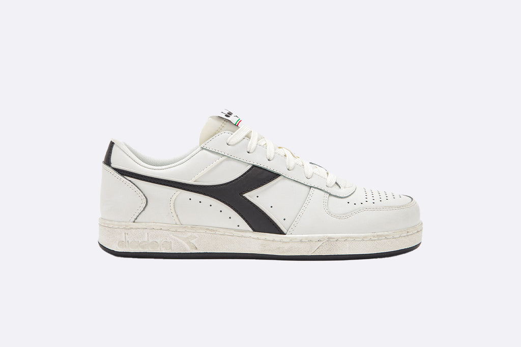 Diadora Magic Basket Low Icona White Black
