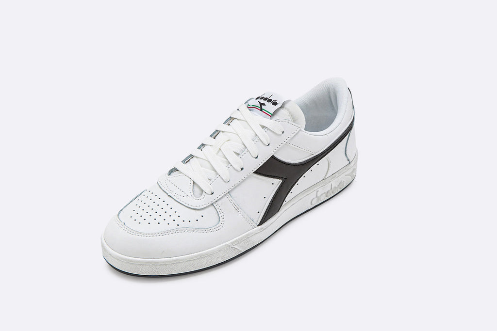 Diadora Magic Basket Low Icona White Black