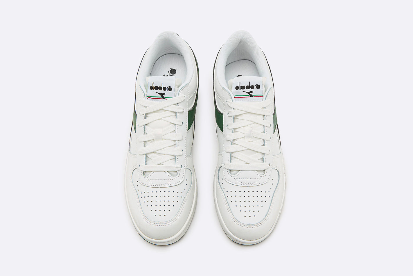 Diadora  Magic Basket Low Icona White Fogliage