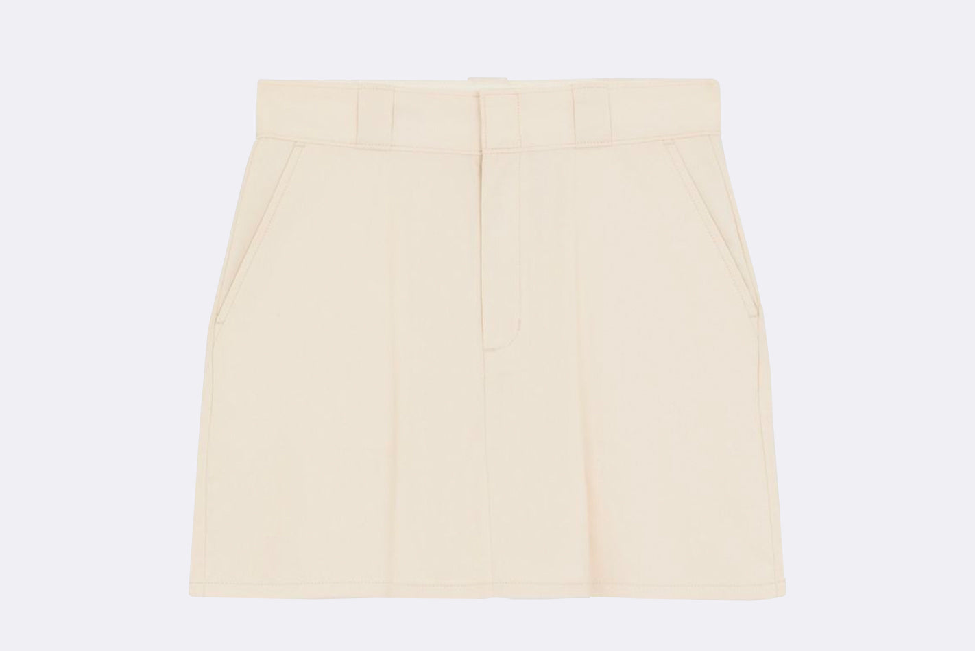 Dickies Wmns Mini Work Skirt Whitecap Gray