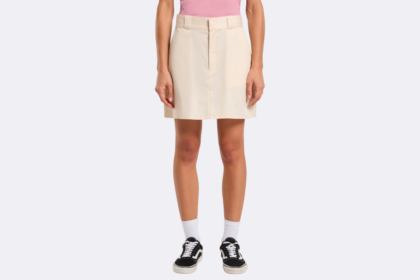 Dickies Wmns Mini Work Skirt Whitecap Gray