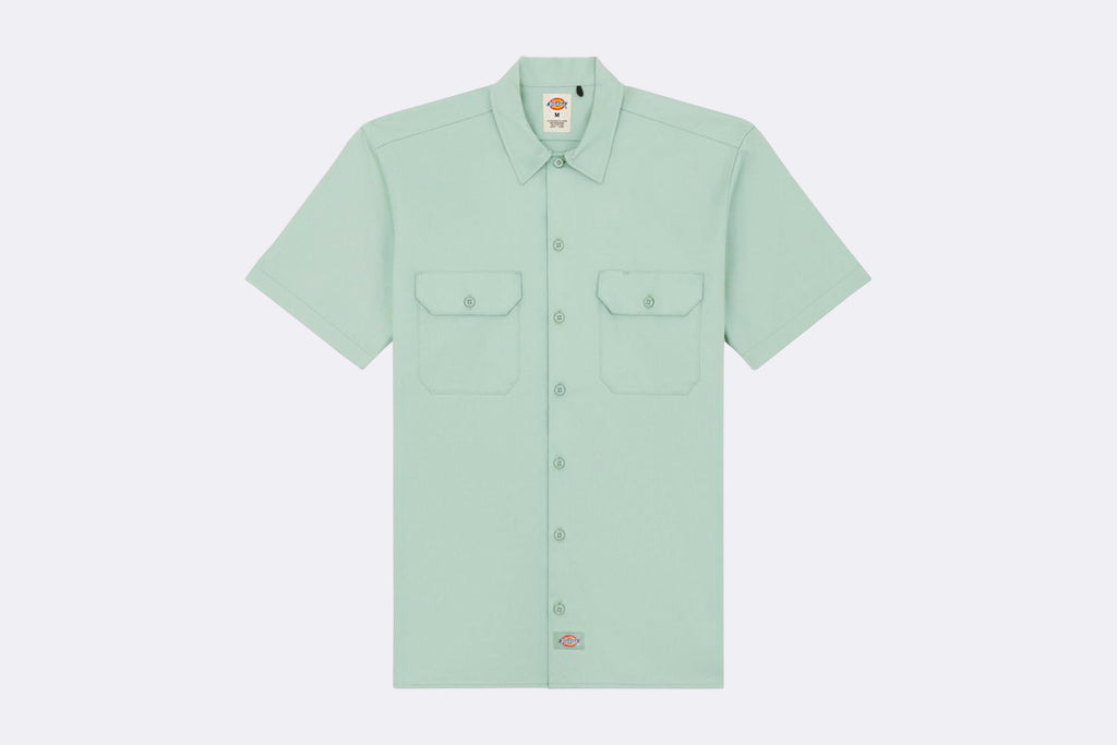 Dickies Work Shirt S/S Rec Iceberg