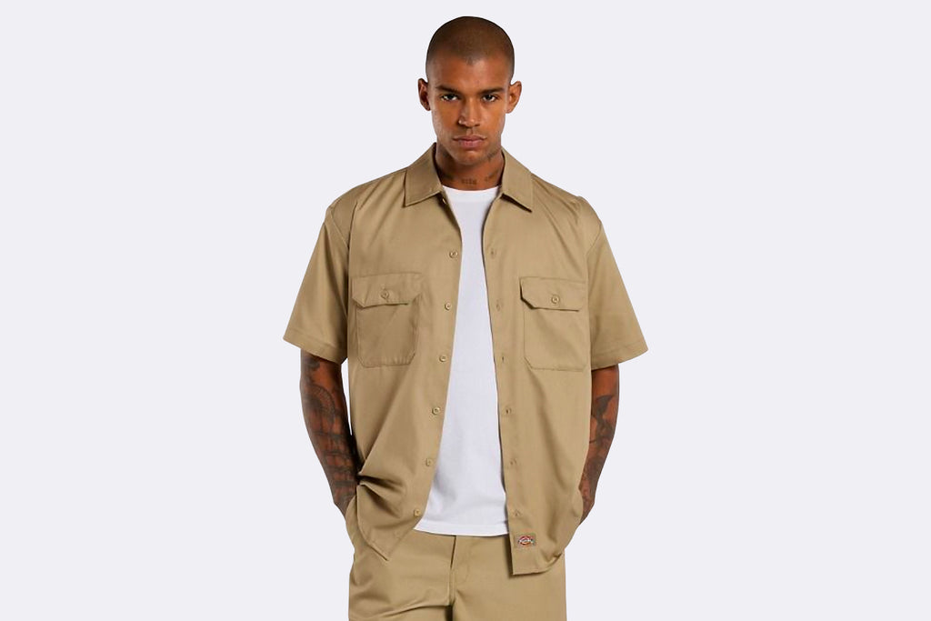 Dickies Work Shirt S/S Rec Khaki