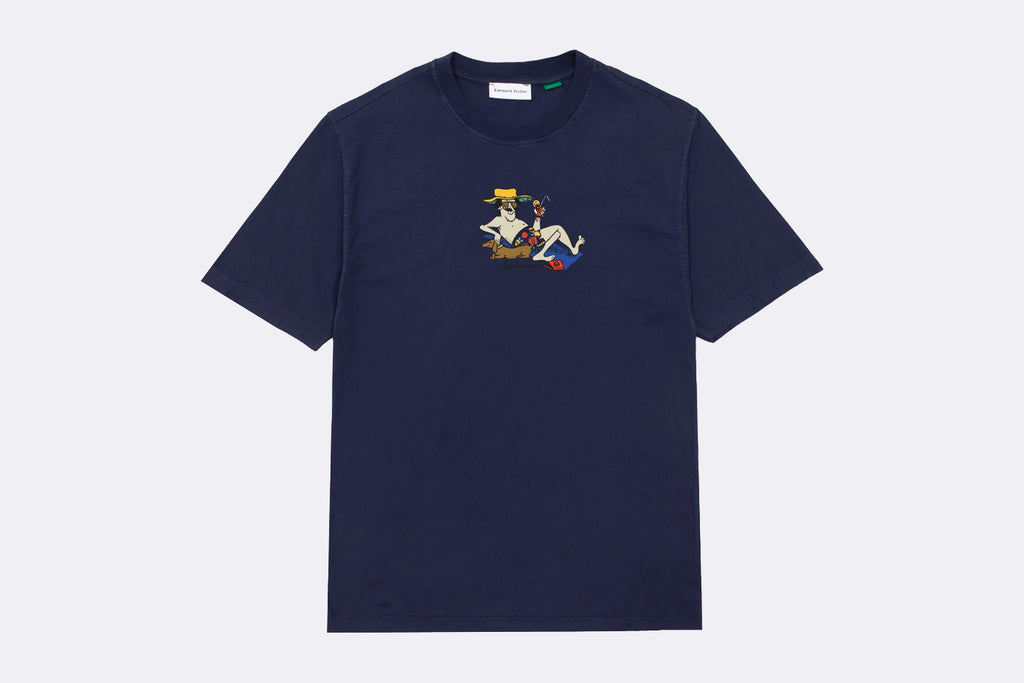 Edmmond Studios Balance Life Tee Plain Navy