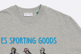 Edmmond Studios Sporting Goods Runner Plain Light Grey Melagne