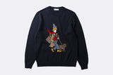 Edmmond Studios Walking Dog Sweater