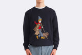 Edmmond Studios Walking Dog Sweater