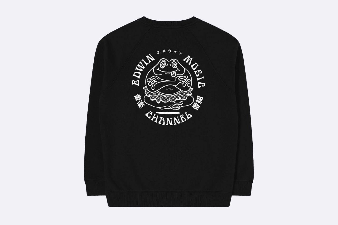 Edwin Music Channel Sweat Black