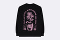 Edwin Sake And Roses Sweat Black Garment Washed