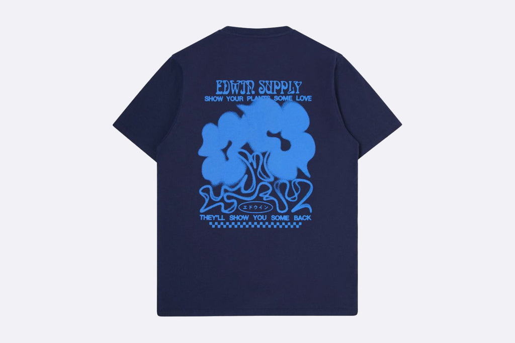Edwin Show Some Love Tee Blue